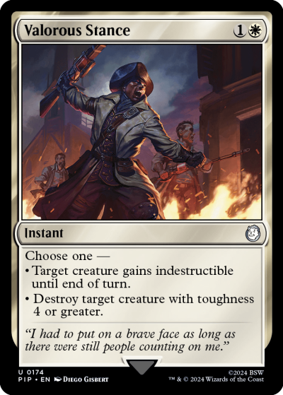 Valorous Stance - Fallout Spoiler