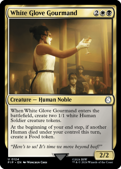 White Glove Gourmand - Fallout Spoiler