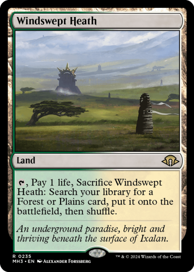 Windswept Heath - Modern Horizons 3 Spoiler