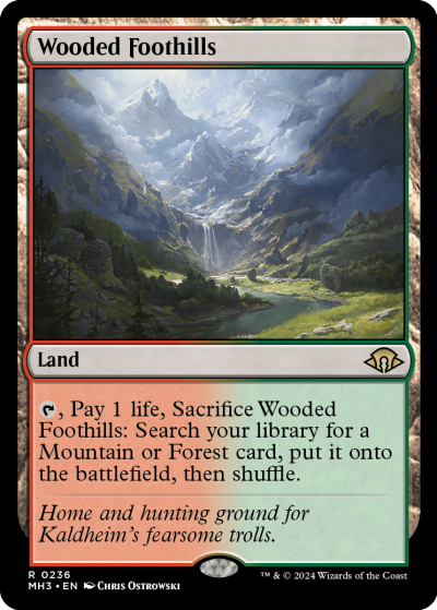 Wooded Foothills - Modern Horizons 3 Spoiler