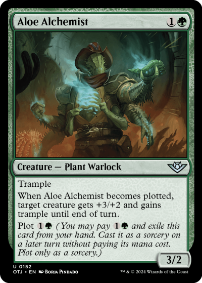 Aloe Alchemist - Outlaws of Thunder Junction Spoiler