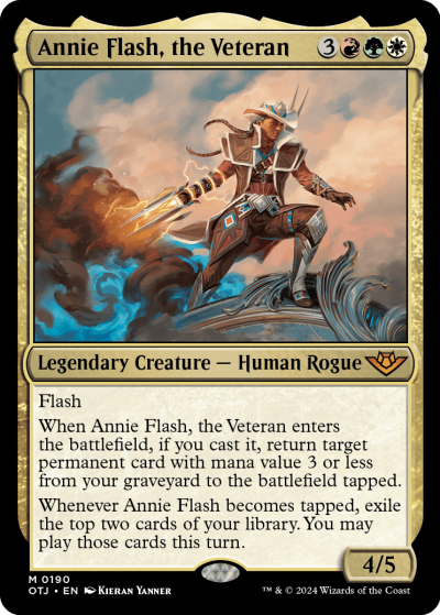 Annie Flash, the Veteran - Outlaws of Thunder Junction Spoiler