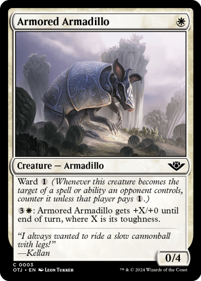 Armored Armadillo - Outlaws of Thunder Junction Spoiler