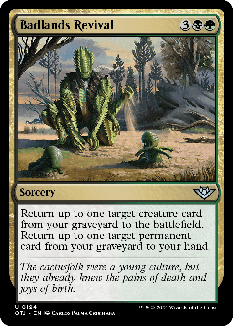 Badlands Revival from Outlaws of Thunder Junction Spoiler