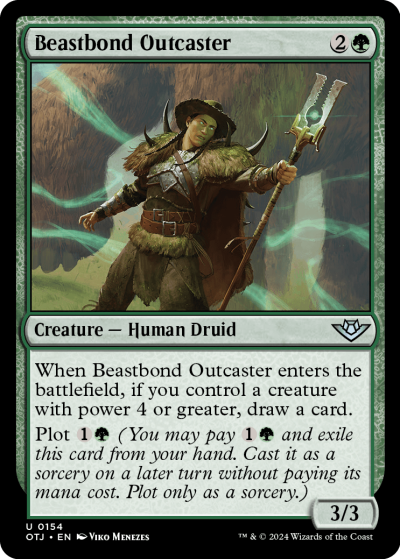 Beastbond Outcaster - Outlaws of Thunder Junction Spoiler