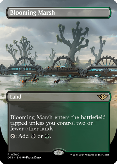 Blooming Marsh (Variant) - Outlaws of Thunder Junction Spoiler