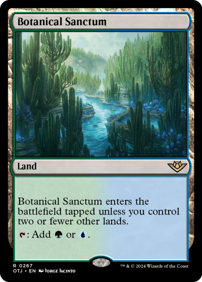 Botanical Sanctum - Outlaws of Thunder Junction Spoiler