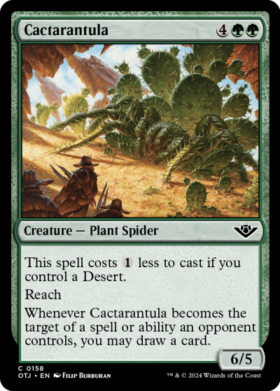 Cactarantula - Outlaws of Thunder Junction Spoiler