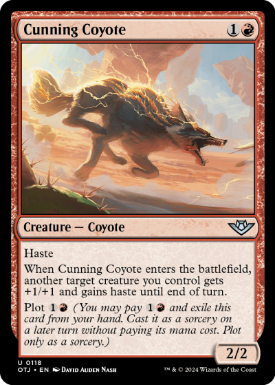 Cunning Coyote - Outlaws of Thunder Junction Spoiler