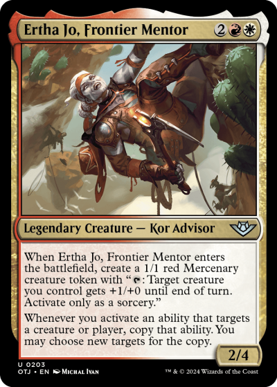 Ertha Jo, Frontier Mentor - Outlaws of Thunder Junction Spoiler