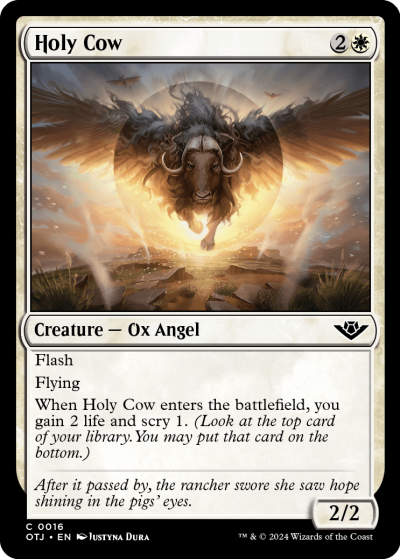 Holy Cow - Outlaws of Thunder Junction Spoiler