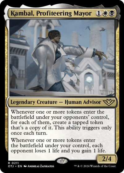 Kambal, Profiteering Mayor - Outlaws of Thunder Junction Spoiler