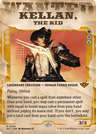 Kellan, the Kid (Variant) - Outlaws of Thunder Junction Spoiler