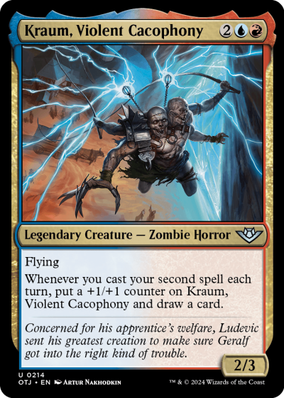 Kraum, Violent Cacophony - Outlaws of Thunder Junction Spoiler