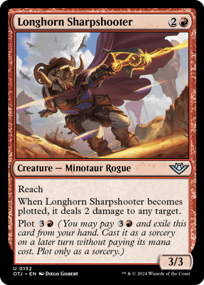 Longhorn Sharpshooter - Outlaws of Thunder Junction Spoiler