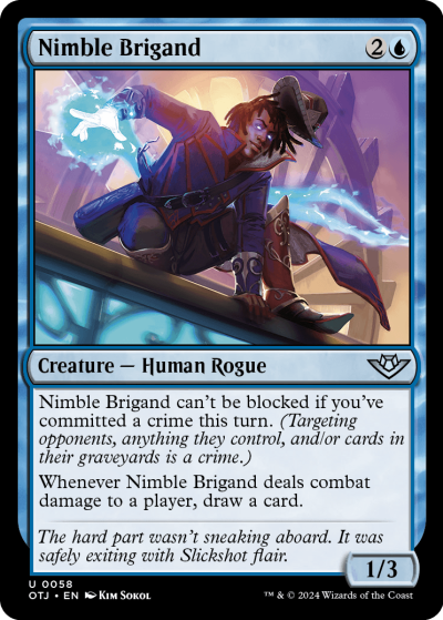 Nimble Brigand - Outlaws of Thunder Junction Spoiler
