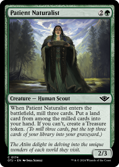 Patient Naturalist - Outlaws of Thunder Junction Spoiler