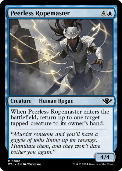 Peerless Ropemaster - Outlaws of Thunder Junction Spoiler