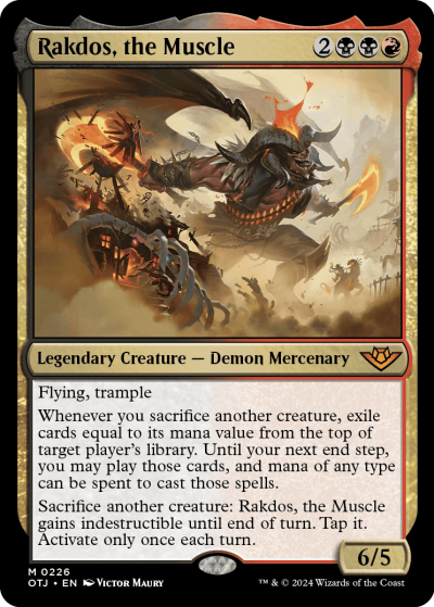 Rakdos, the Muscle - Outlaws of Thunder Junction Spoiler