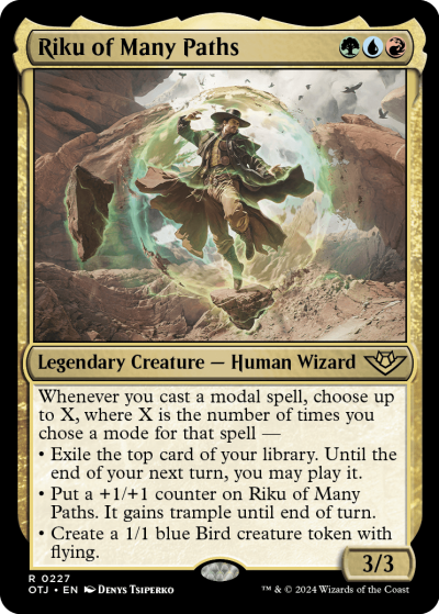 Riku of Many Paths - Outlaws of Thunder Junction Spoiler