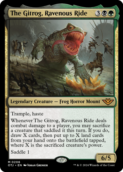 The Gitrog, Ravenous Ride - Outlaws of Thunder Junction Spoiler