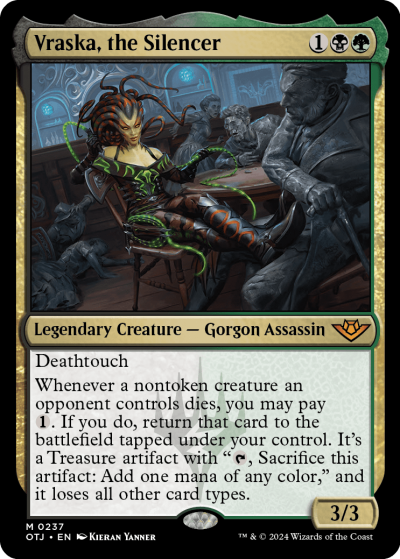 Vraska, the Silencer - Outlaws of Thunder Junction Spoiler