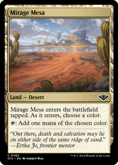 Mirage Mesa - Outlaws of Thunder Junction Spoiler