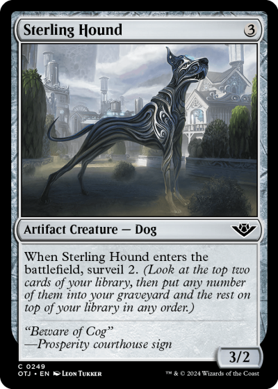 Sterling Hound - Outlaws of Thunder Junction Spoiler