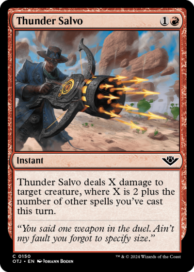 Thunder Salvo - Outlaws of Thunder Junction Spoiler