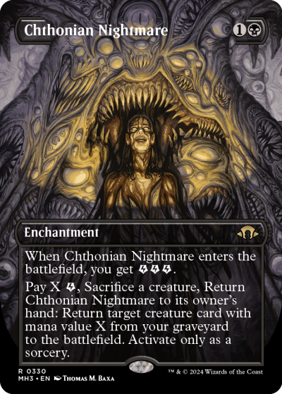 Chthonian Nightmare (Variant) - Modern Horizons 3 Spoiler