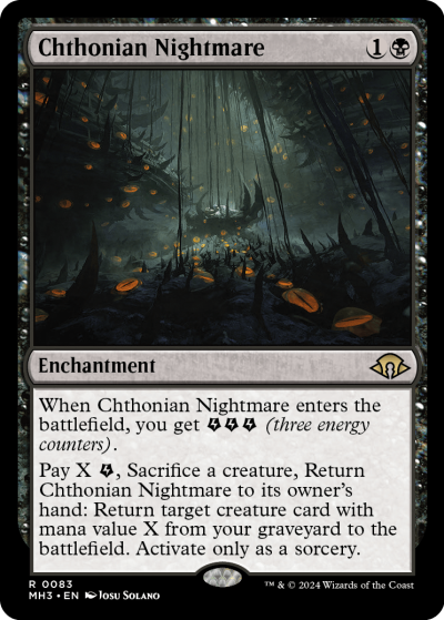 Chthonian Nightmare - Modern Horizons 3 Spoiler