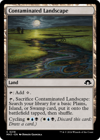 Contaminated Landscape - Modern Horizons 3 Spoiler