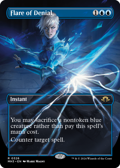 Flare of Denial (Variant) - Modern Horizons 3 Spoiler