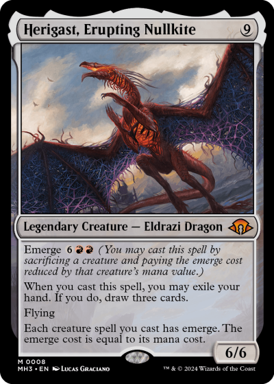 Herigast, Erupting Nullkite - Modern Horizons 3 Spoiler