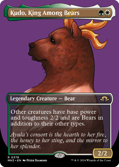 Kudo, King Among Bears 3 - Modern Horizons 3 Spoiler