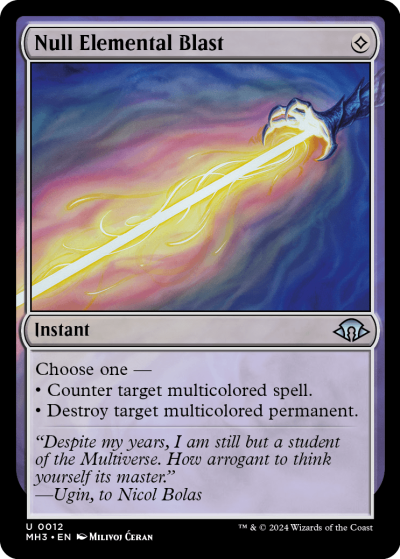 Null Elemental Blast - Modern Horizons 3 Spoiler