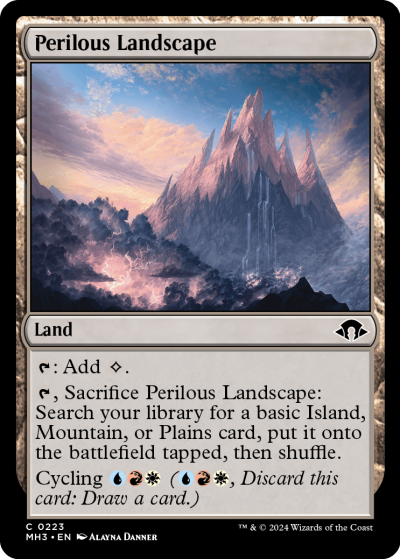Perilous Landscape - Modern Horizons 3 Spoiler