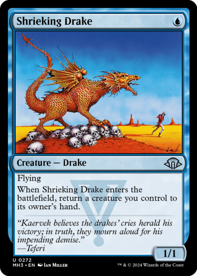 Shrieking Drake - Modern Horizons 3 Spoiler