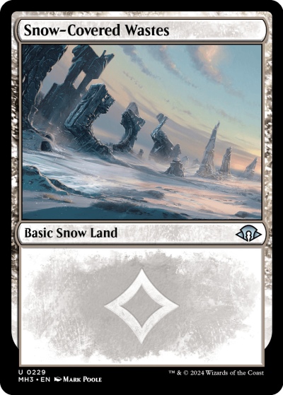 Snow-Covered Wastes - Modern Horizons 3 Spoiler