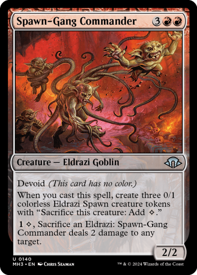 Spawn-Gang Commander - Modern Horizons 3 Spoiler