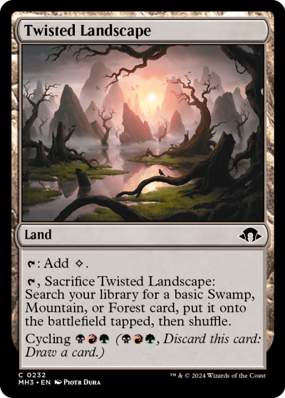 Twisted Landscape - Modern Horizons 3 Spoiler