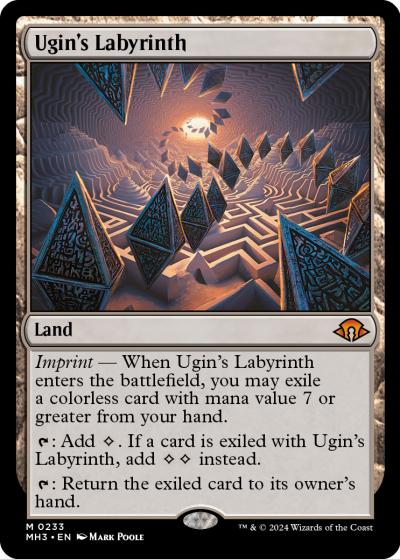 Ugin's Labyrinth - Modern Horizons 3 Spoiler