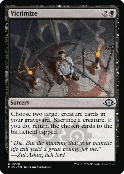 Victimize - Modern Horizons 3 Spoiler
