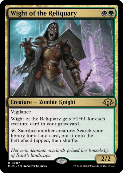 Wight of the Reliquary - Modern Horizons 3 Spoiler