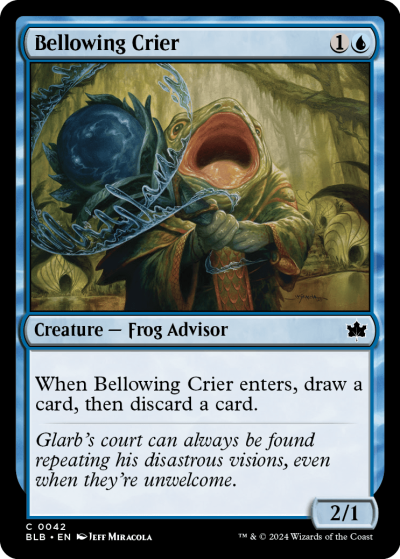 Bellowing Crier - Bloomburrow Spoiler