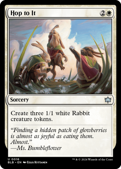 Hop to It - Bloomburrow Spoiler