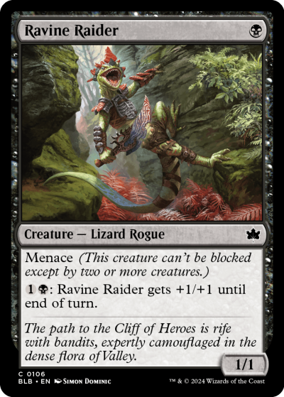 Ravine Raider - Bloomburrow Spoiler