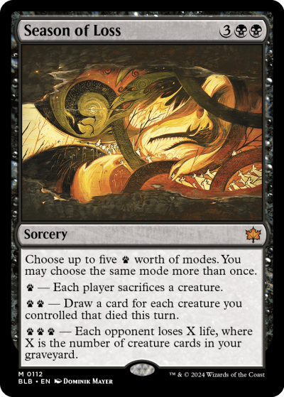 Season of Loss - Bloomburrow Spoiler
