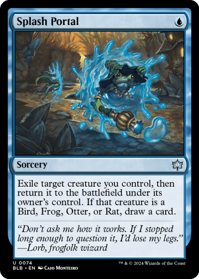 Splash Portal - Bloomburrow Spoiler