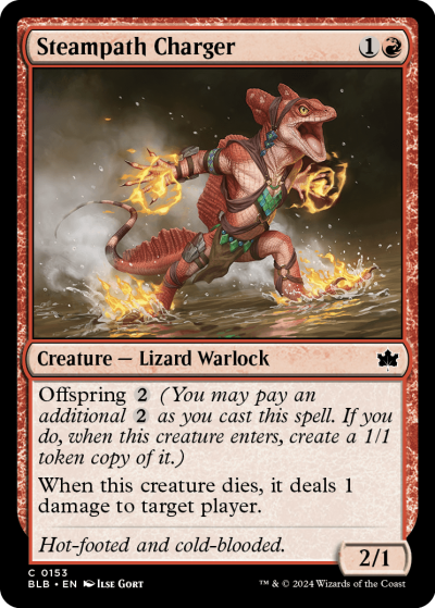 Steampath Charger - Bloomburrow Spoiler